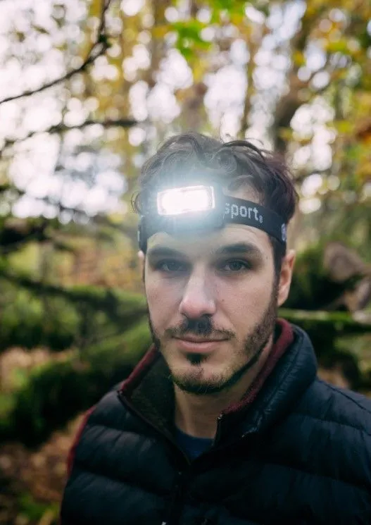 RECHARGEABLE HEADLAMP - 500 LU